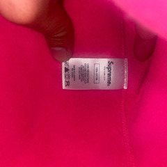 【希少】Supreme Box Logo Hooded Sweatshirt　17AW ピンク