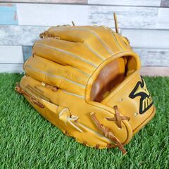 美品★ミズノプロ 2GW18507 硬式用グローブ 外野手 野球 グラブ