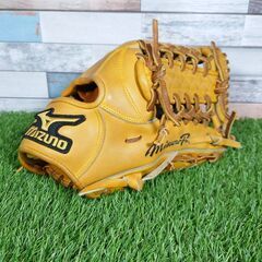 美品★ミズノプロ 2GW18507 硬式用グローブ 外野手 野球 グラブ