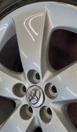 トヨタ プリウス 純正アルミホイール タイヤ17インチセット 225/45R17