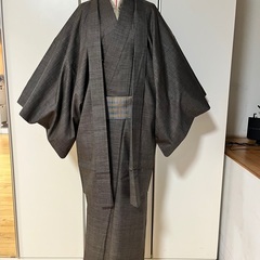 本場大島紬男物 証紙あり