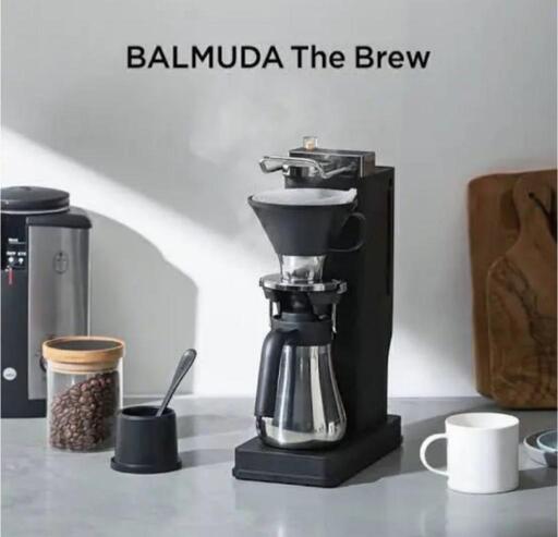 終了しました　BALMUDA　コーヒーメーカー バルミューダ ザ・ブリュー K06A-BK