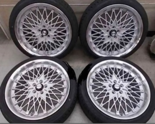 KYOWA　KR745　18インチ4本　5穴　PCD100　8J+45