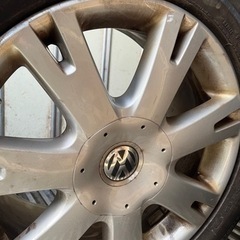 255 55 R18 フォルクスワーゲン 純正 アルミ ホイール ミシュランタイヤ付き4本セット