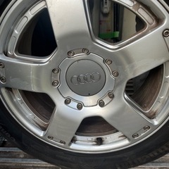 225 55 R17 アウディ　Audi 純正 タイヤ ホイール 4本セット