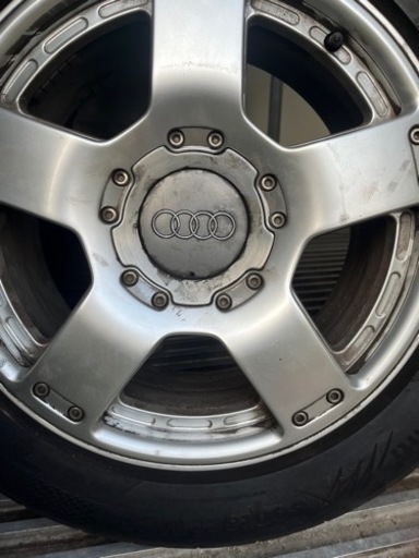 225 55 R17 アウディ　Audi 純正 タイヤ ホイール 4本セット