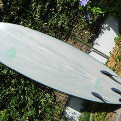 再値下げ　softech 60 ソフテック スポンジボード　ソフトボード　サーフボード デッキパット＆リーシュコード付　美品