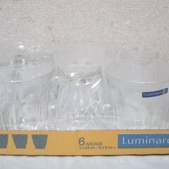 未使用☆8オンス タンブラー/グラス 6個セット Luminar...