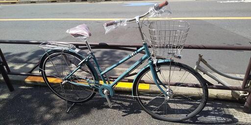 ◆中古車・27インチ・ブリヂストン・3段ギヤ・マークローザ・ブルー・オプション付