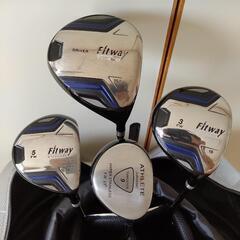 美品！Fitwayゴルフクラブセット１１本！