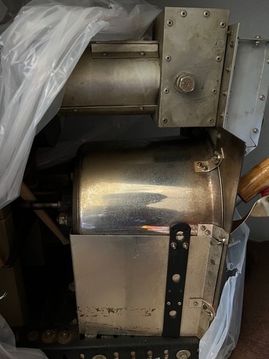 直火式コーヒー焙煎機
