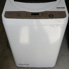 【配達無料】[2021年製]全自動洗濯機　6kg SHARP E...