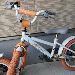【取引中】子供用自転車 補助輪付き