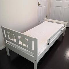IKEA KRITTER 子供用ベッド  70×160cm 白