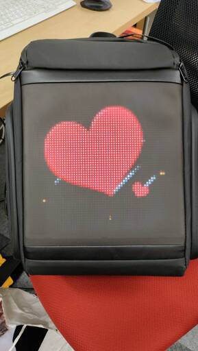 LEDリュック（スピーカー付き）　Sparkly Display Rucksack