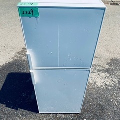 送料設置無料❗️業界最安値✨家電2点セット 洗濯機・冷蔵庫285