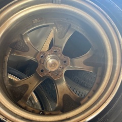 18インチ　ワーク　225-45r18 タイヤ8部山位？