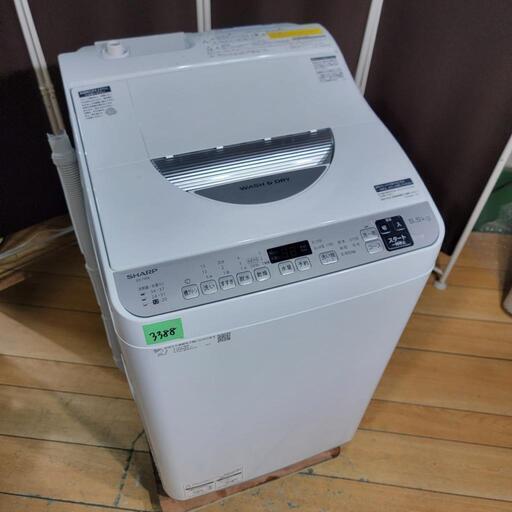 ‍♂️売約済み‼️お届け\u0026設置は全て0円‼️ヒーター乾燥つき✨最新2021年製✨SHARP 乾燥機能付き 5.5kg/3.5kg 全自動洗濯機