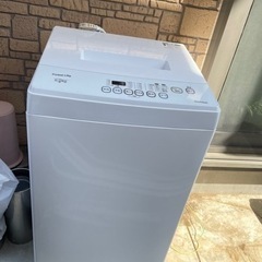 無料 洗濯機 5kg 2019年式