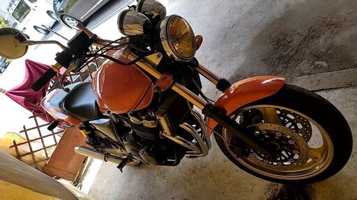 ※値下げしました　ホンダ　スーパーフォア400cc オレンジ