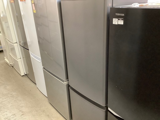 三菱 ノンフロン 冷凍冷蔵庫 MR-P17F -w 168L 2020年製-