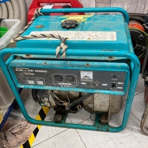 ◇ジャンク！発電気　デンヨー GA-2606U2◇ジャンクコーナー◇ITA9LQ81021L