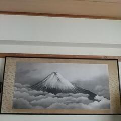 富士山の掛け軸  差し上げます