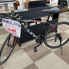 🚴1年保証!!未使用!! 21Technology(21テクノロジー) ロードバイク シマノ製14変速ギア ブラック×レッド🚴274 