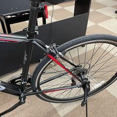 🚴1年保証!!未使用!! 21Technology(21テクノロジー) ロードバイク シマノ製14変速ギア ブラック×レッド🚴274 