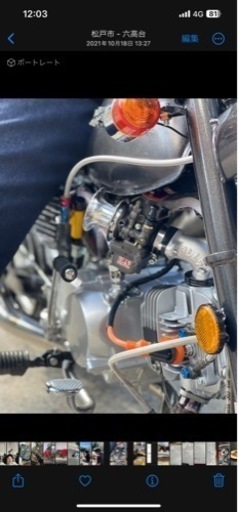 中華モンキー 125cc  4速ミッション