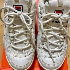 【ネット決済】FILA 厚底スニーカー　23.5cm