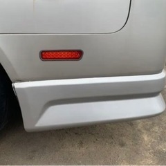 ステップワゴン　リアバンパ－＆スポイラ－