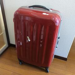 スーツケース 約高さ64×幅42×奥行24cm 赤