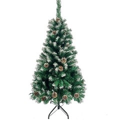 クリスマスツリー120センチ　オーナメント、電飾付き