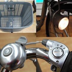 YAMAHA 電動アシスト自転車 26インチ PAS 3段変速 シルバー系 ニッカドバッテリー 充電器付き 電動自転車 パス ヤマハ 札幌市 清田区 平岡