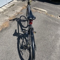 【決まりました】お得なおまけ付き！広島県内配達可！クロスバイク！通勤・通学に！アルクロL70021AT 自転車【CS-BK】 480ミリ マットブルー