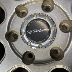 ハイエース、　15インチ　6J +33 139.7 6H