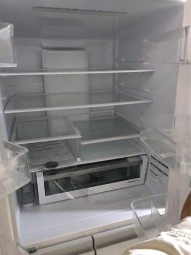 【中古】冷蔵庫 HWタイプ クリスタルホワイト R-HW60N-XW 6ドア