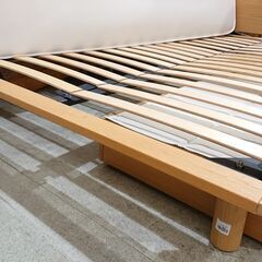無印良品｜ヘッドボード｜収納付｜ダブルベッド