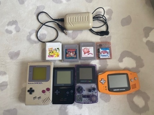 決まりました！ゲームボーイ、ポケット、カラー、アドバンス