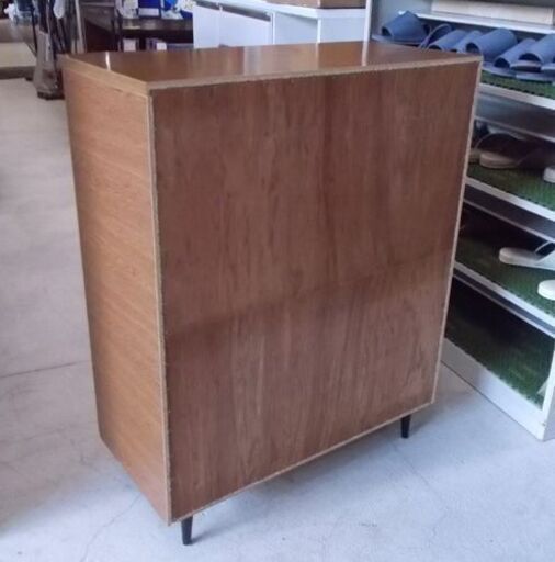 未使用 組立品 高級下駄箱 幅75cm 三堅工業/サンエス GH-75-O 靴箱 靴入れ シューズボックス 玄関収納 収納家具 札幌市東区 新道東店