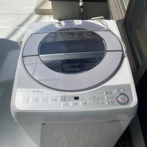 洗濯機　2018年製　譲り先決まりました。