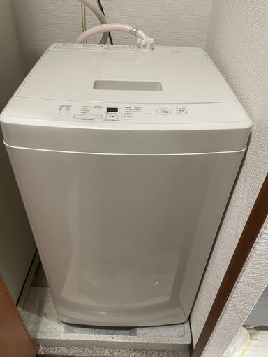 無印良品　洗濯機（1年弱使用）