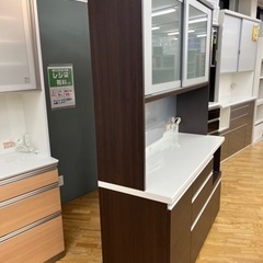 N079★パモウナ★レンジボード★食器棚★幅1400ｍｍ