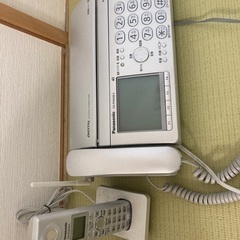 パナソニック　電話Fax機