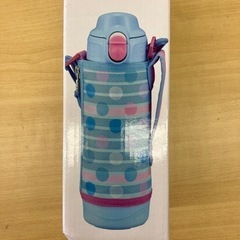 タイガー　ステンレス製携帯用魔法瓶　水筒　ブルードッド