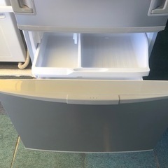 【リサイクルサービス八光】2008年製　シャープ　3ドア冷蔵庫　（345L・左右開き） SJ-WA35P-S