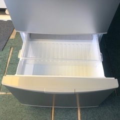 【リサイクルサービス八光】2008年製　シャープ　3ドア冷蔵庫　（345L・左右開き） SJ-WA35P-S