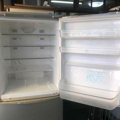 【リサイクルサービス八光】2008年製　シャープ　3ドア冷蔵庫　（345L・左右開き） SJ-WA35P-S