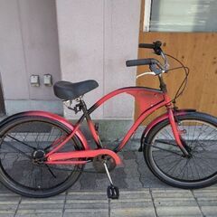 大阪府のビーチクルーザー 自転車の中古が安い！激安で譲ります・無料